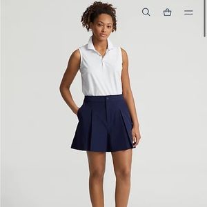 RLX Golf Performance Wide-Leg Short Navy Size XS NWT